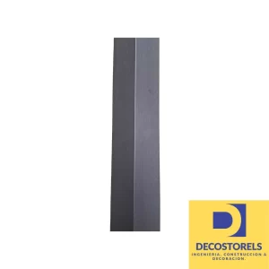 Perfil Metal Siding L - Negro