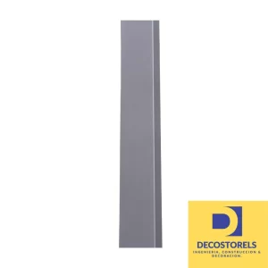 Perfil Metal Siding J - Gris Oscuro