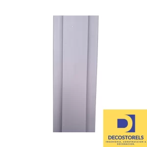 Perfil Metal Siding H - Gris Oscuro